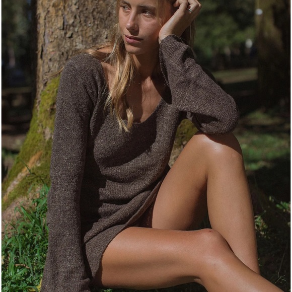 Paloma Knit Set in Truffle - Picture 1 of 6